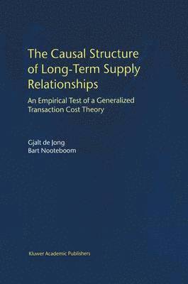 The Causal Structure of Long-Term Supply Relationships 1