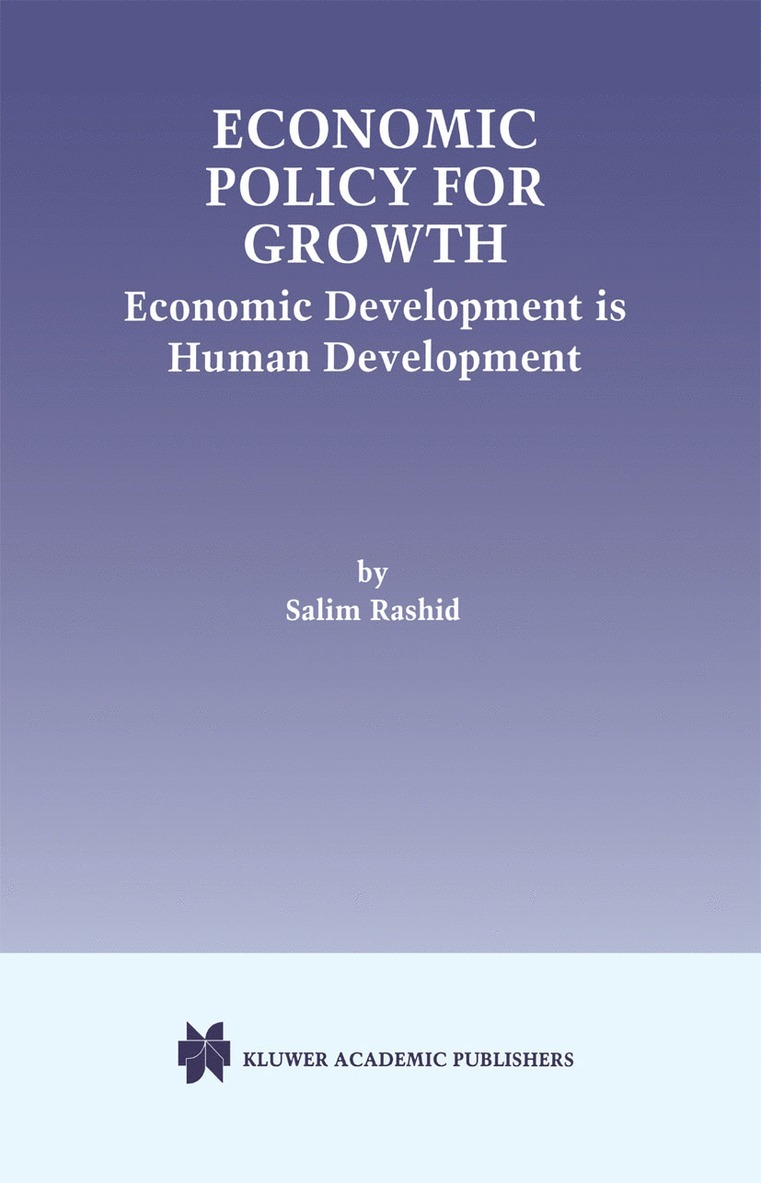 Salim Rashid - Economic Policy for Growth, Inbunden