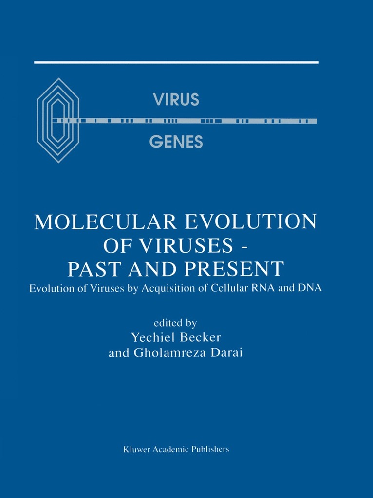 Yechiel Becker, Gholamreza Darai - Molecular Evolution of Viruses — Past and Present, Inbunden
