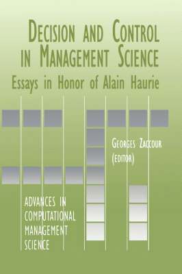 Decision & Control in Management Science 1