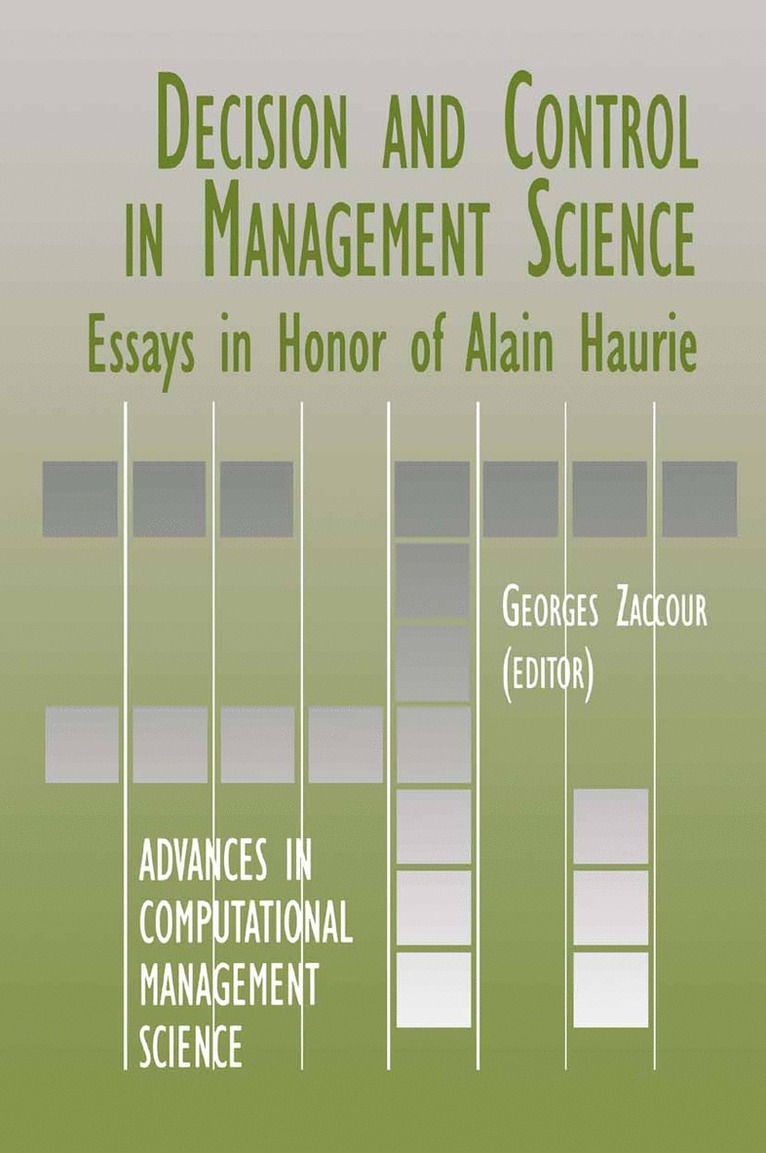 Decision & Control in Management Science 1