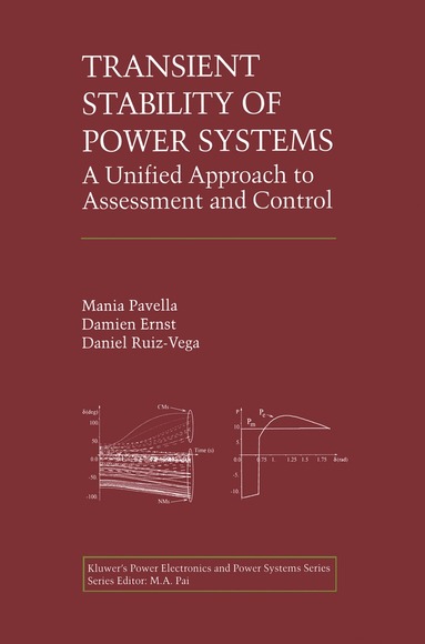 Mania Pavella, Damien Ernst, Daniel Ruiz-Vega - Transient Stability of Power Systems, Inbunden