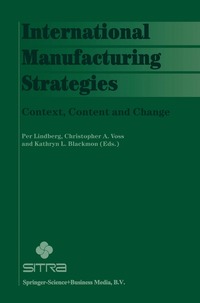 bokomslag International Manufacturing Strategies