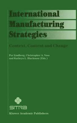 bokomslag International Manufacturing Strategies