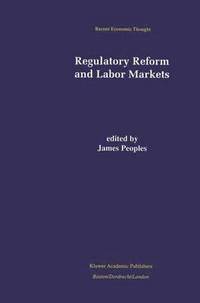 bokomslag Regulatory Reform and Labor Markets