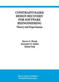 bokomslag Constraint-Based Design Recovery for Software Reengineering