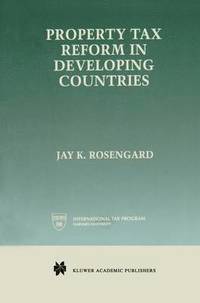 bokomslag Property Tax Reform in Developing Countries