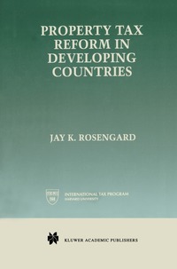 bokomslag Property Tax Reform in Developing Countries