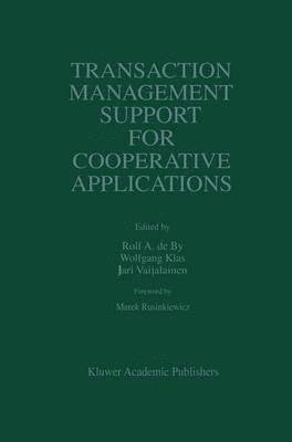 bokomslag Transaction Management Support for Cooperative Applications