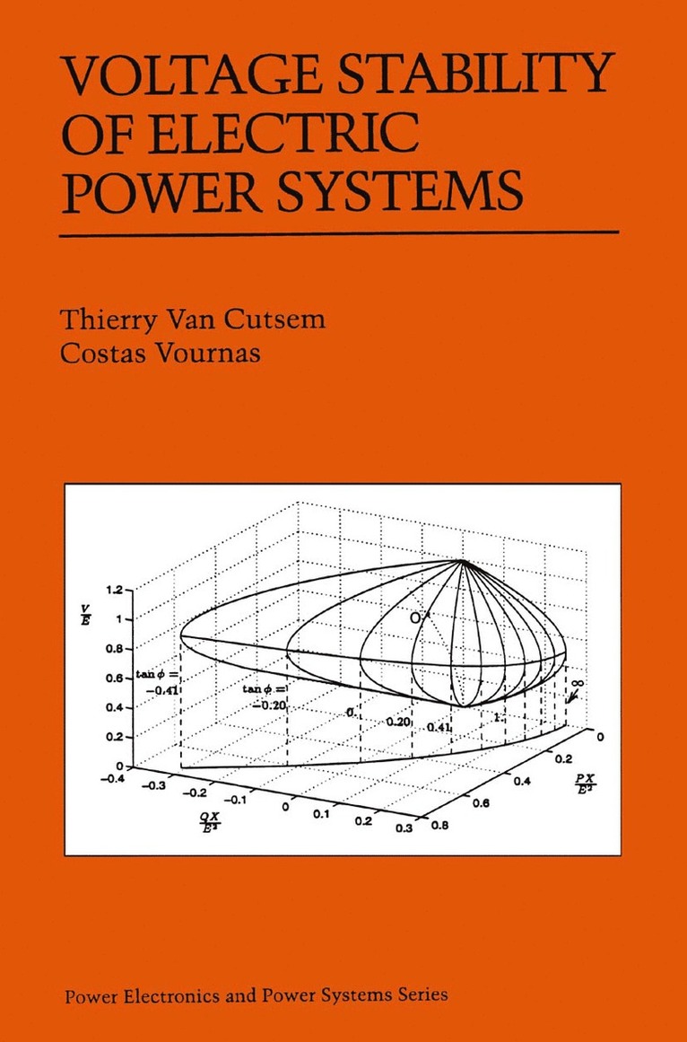 Thierry van Cutsem, Costas Vournas, Thierry Van Cutsem, Thierry Van Cutsem - Voltage Stability of Electric Power Systems, Inbunden
