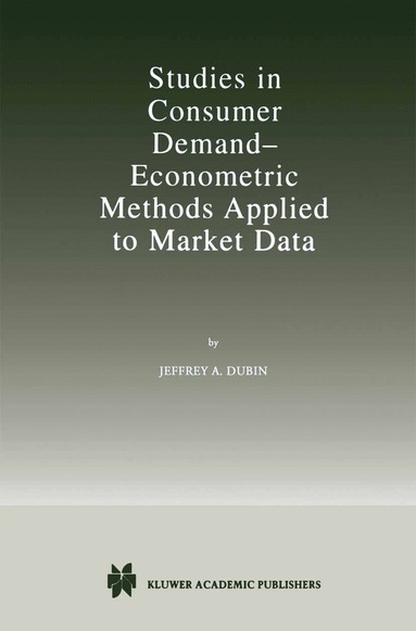 bokomslag Studies in Consumer Demand - Econometric Methods Applied to Market Data