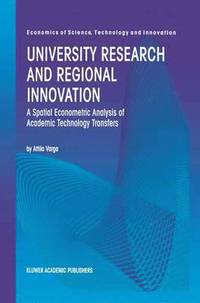 bokomslag University Research and Regional Innovation