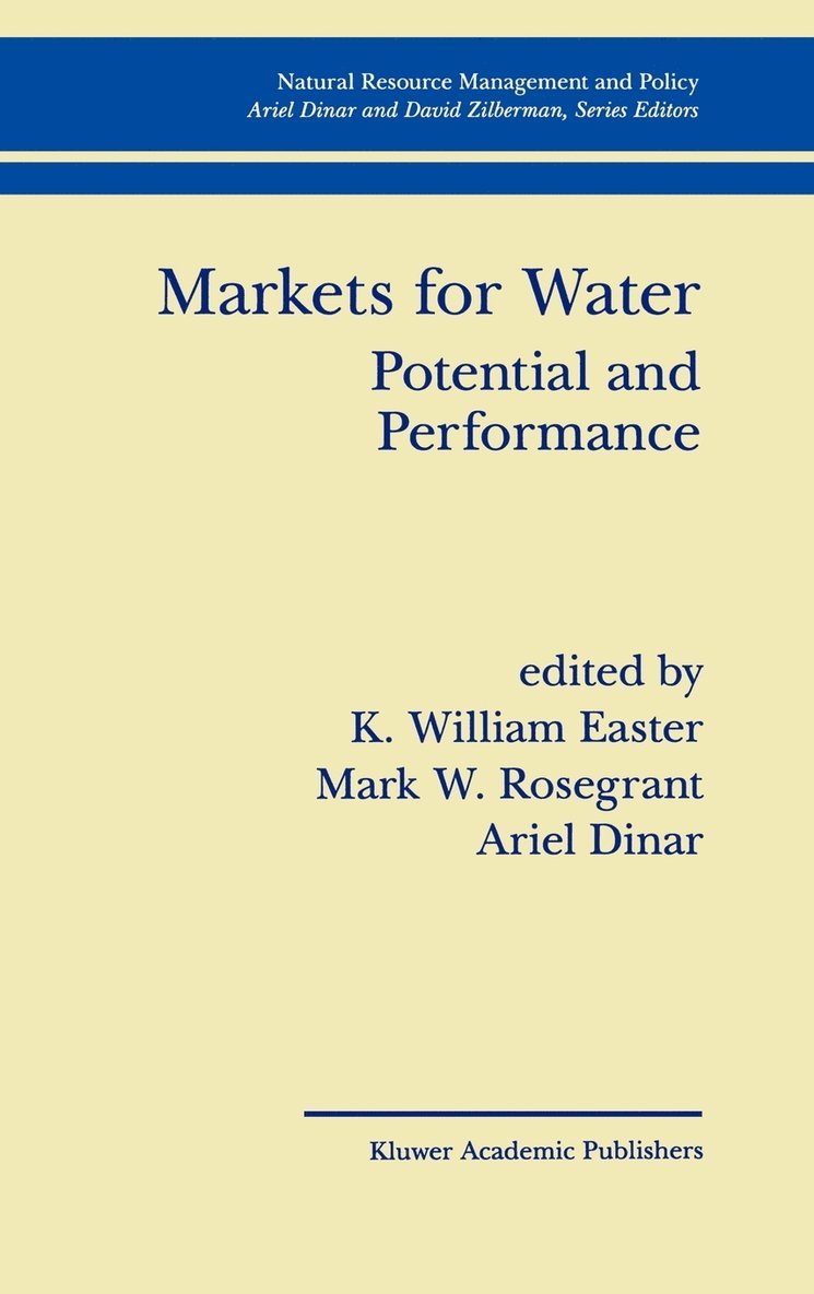 Markets for Water 1