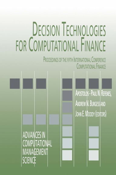 bokomslag Decision Technologies for Computational Finance