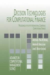 bokomslag Decision Technologies for Computational Finance