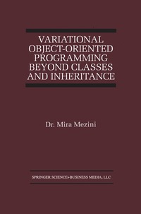 bokomslag Variational Object-Oriented Programming Beyond Classes and Inheritance