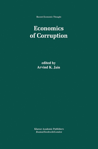 bokomslag Economics of Corruption