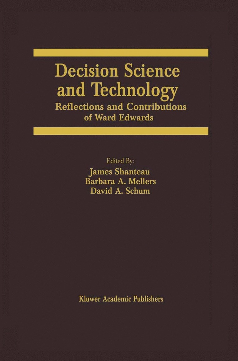 Decision Science and Technology 1