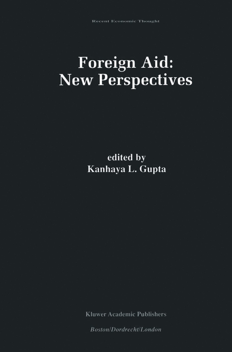 Foreign Aid: New Perspectives 1