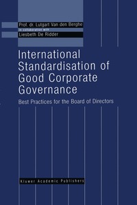 bokomslag International Standardisation of Good Corporate Governance