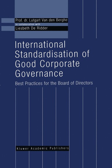 bokomslag International Standardisation of Good Corporate Governance