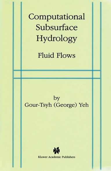 bokomslag Computational Subsurface Hydrology