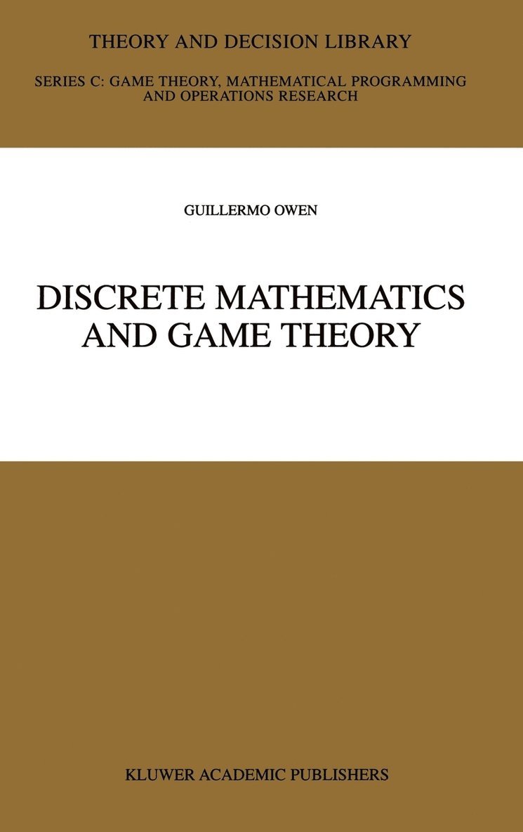 Discrete Mathematics and Game Theory 1