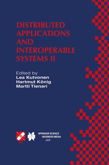 bokomslag Distributed Applications and Interoperable Systems II