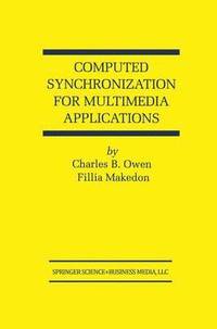 bokomslag Computed Synchronization for Multimedia Applications
