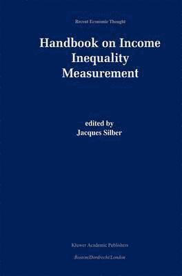 Jacques Silber - Handbook of Income Inequality Measurement, Inbunden