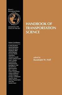 bokomslag Handbook of Transportation Science