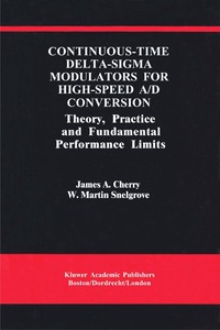 bokomslag Continuous-Time Delta-Sigma Modulators for High-Speed A/D Conversion