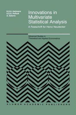 Innovations in Multivariate Statistical Analysis 1