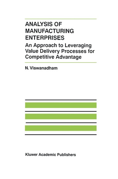 bokomslag Analysis of Manufacturing Enterprises