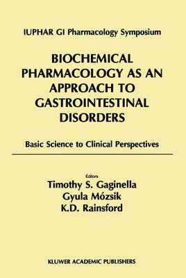 bokomslag Biochemical Pharmacology as an Approach to Gastrointestinal Disorders