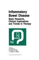 bokomslag Inflammatory Bowel Disease: Basic Research, Clinical Implications and Trends in Therapy