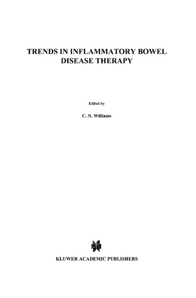 bokomslag Trends in Inflammatory Bowel Disease Therapy