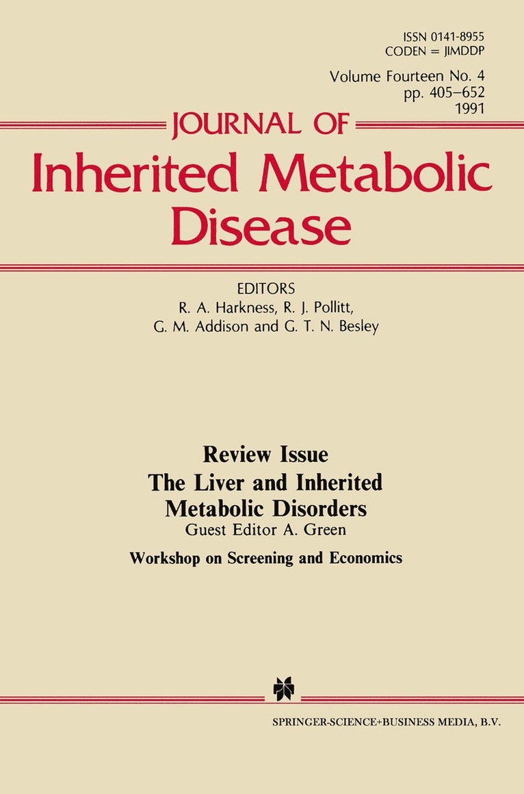 Journal of Inherited Metabolic Disease