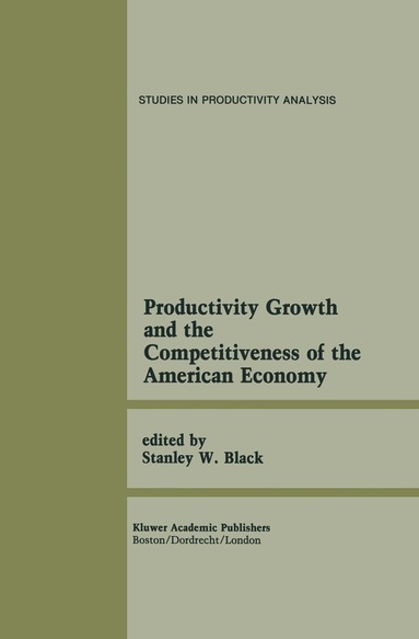 Stanley W. Black - Productivity Growth and the Competitiveness of the American Economy, Inbunden