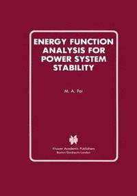 bokomslag Energy Function Analysis for Power System Stability