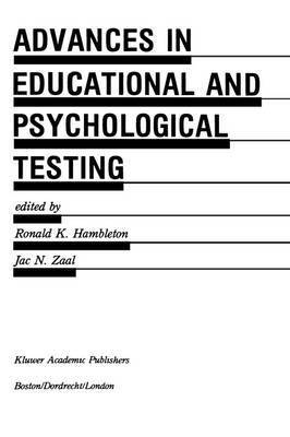 bokomslag Advances in Educational and Psychological Testing: Theory and Applications