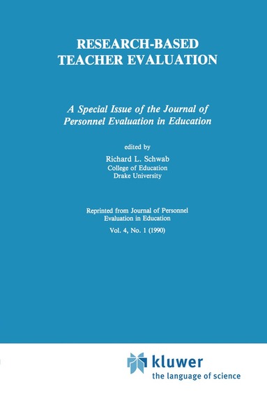 bokomslag Research-Based Teacher Evaluation