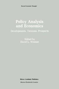 bokomslag Policy Analysis and Economics