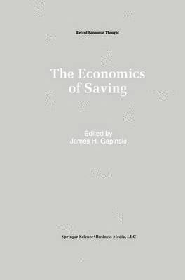 The Economics of Saving 1