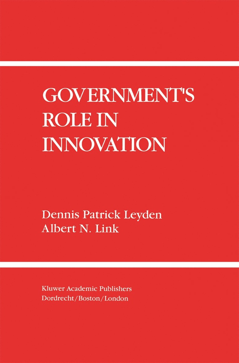 Government's Role in Innovation 1