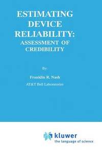 bokomslag Estimating Device Reliability:
