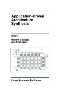 bokomslag Application-Driven Architecture Synthesis