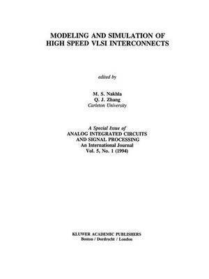 bokomslag Modeling and Simulation of High Speed VLSI Interconnects