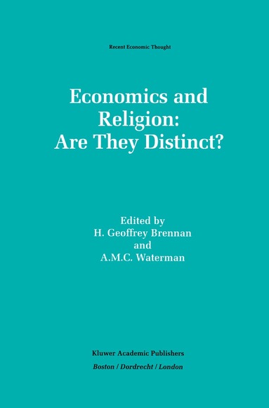 bokomslag Economics And Religion: Are They Distinct?