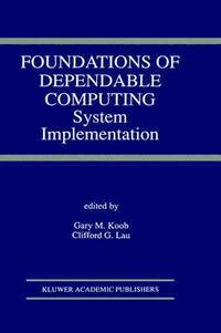 bokomslag Foundations of Dependable Computing